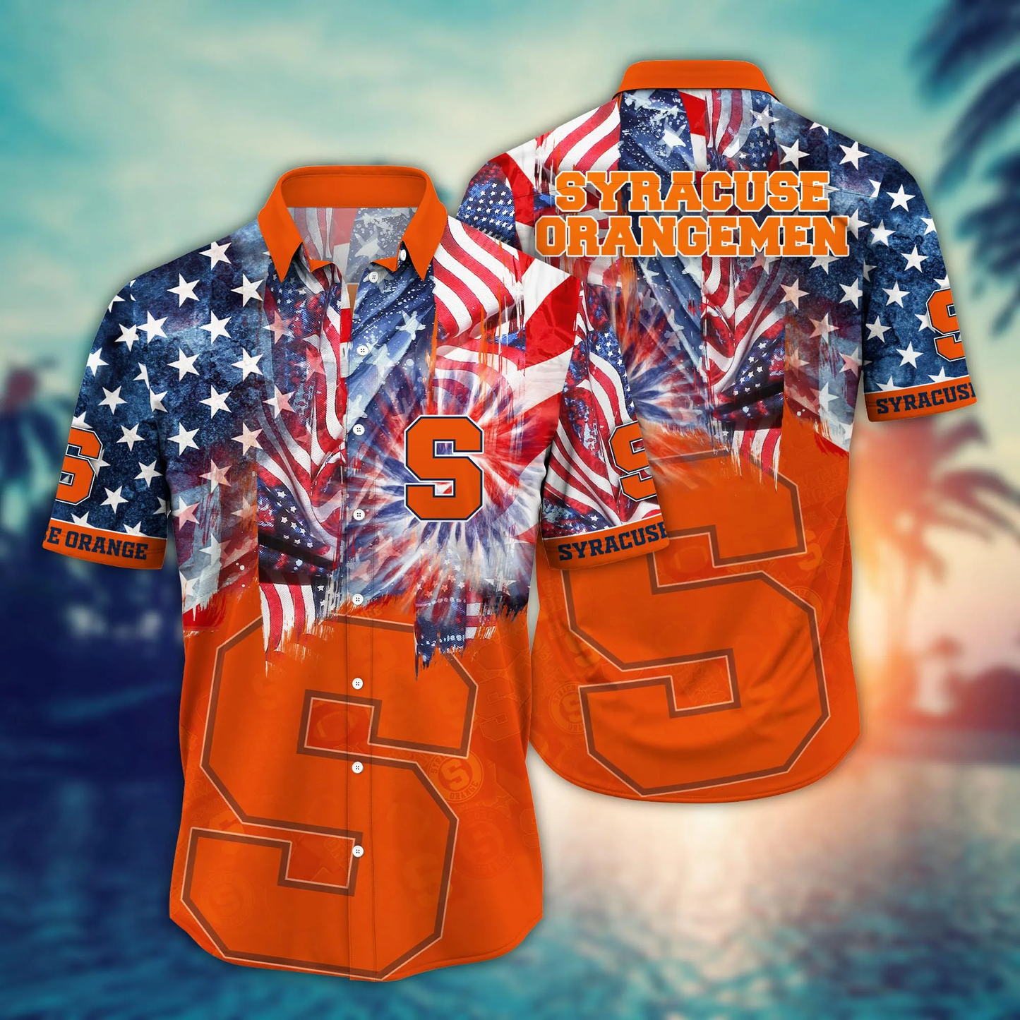 Syracuse Orange - Hawaii Shirt For Fans, Summer Football Shirts