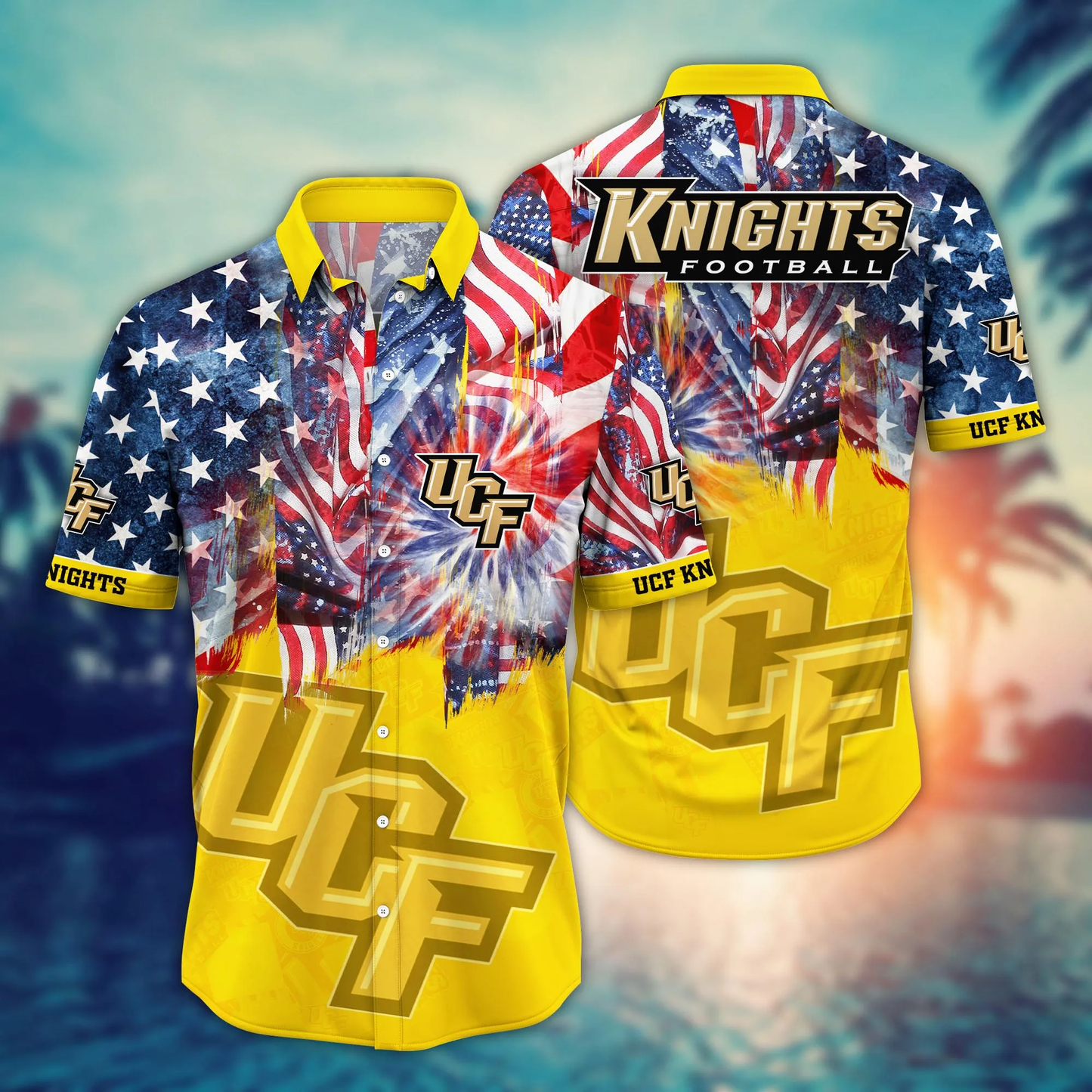 UCF Knights - Hawaii Shirt For Fans, Summer Football Shirts