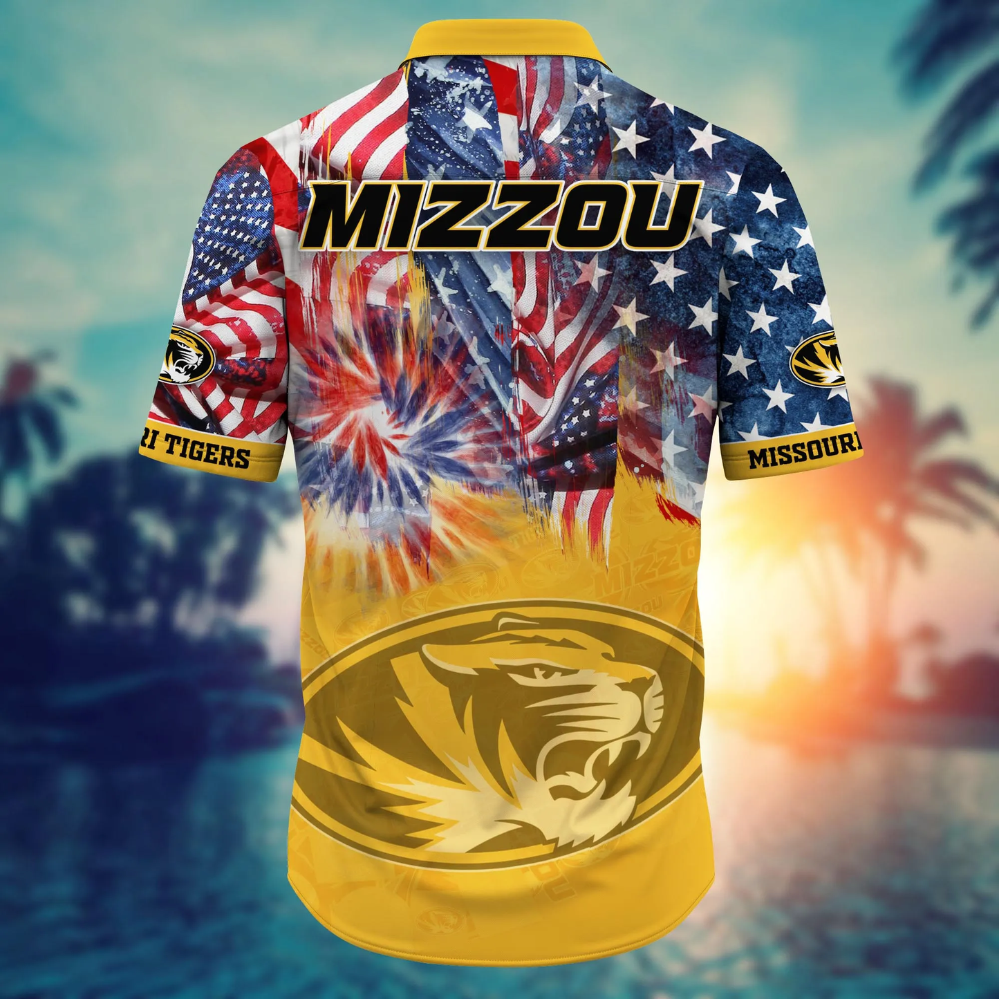 Missouri Tigers - Hawaii Shirt For Fans, Summer Football Shirts VT-HW001