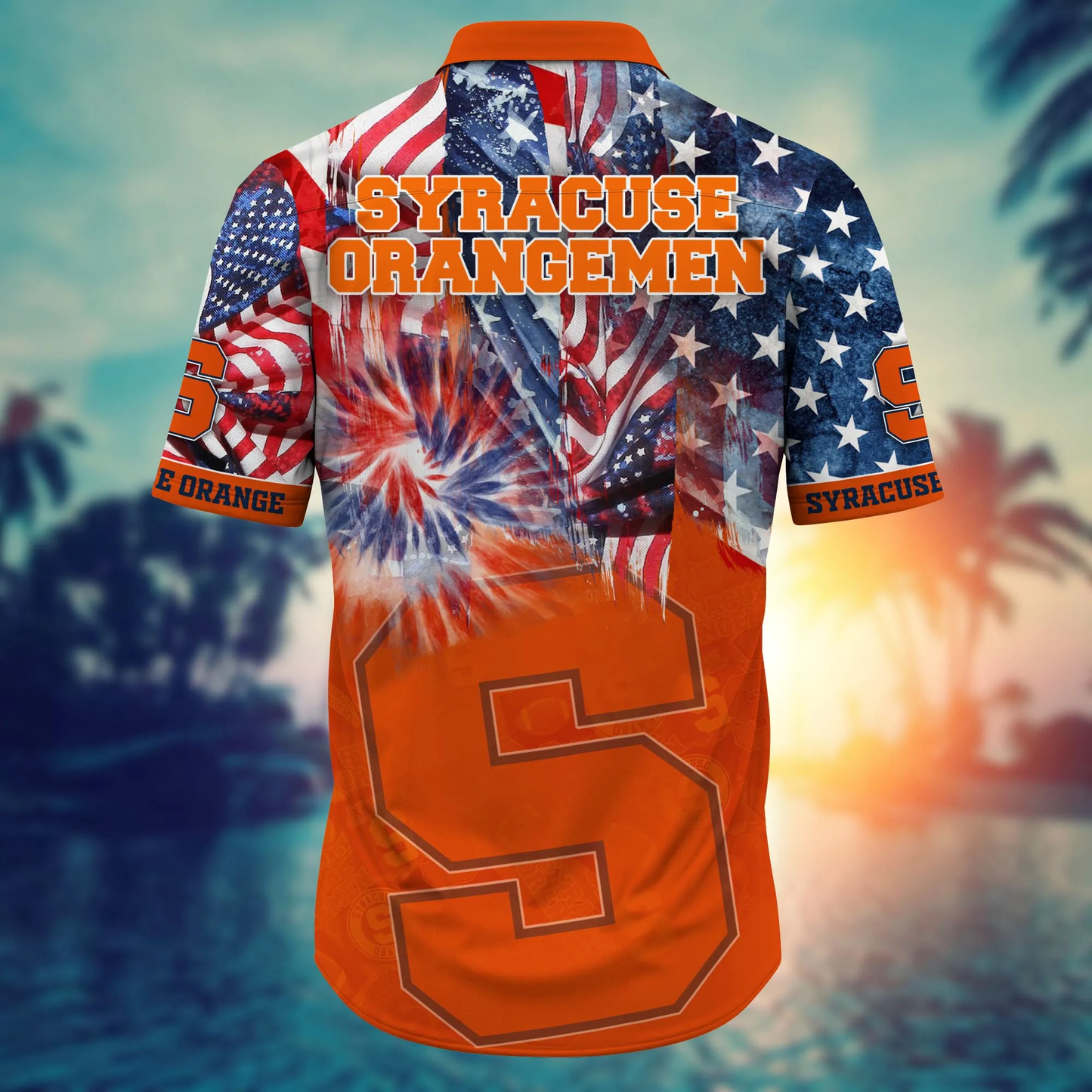 Syracuse Orange - Hawaii Shirt For Fans, Summer Football Shirts VT-HW001
