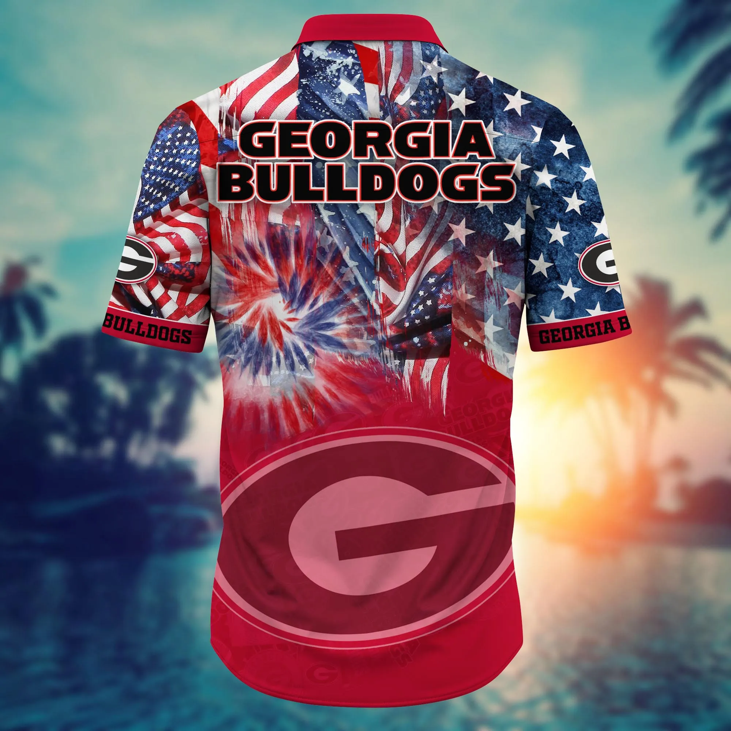Georgia Bulldogs - Hawaii Shirt For Fans, Summer Football Shirts VT-HW001