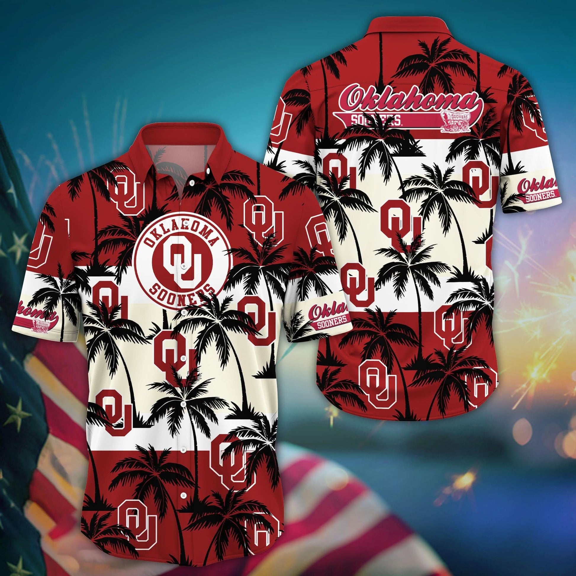 Oklahoma Sooners - Aloha Shirt Trending Summer - Gift For Fan