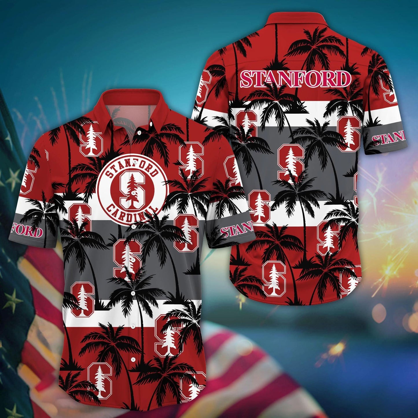 Stanford Cardinal - Aloha Shirt Trending Summer - Gift For Fan