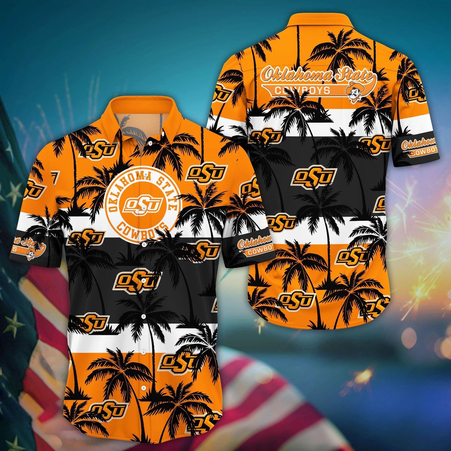 Oklahoma State Cowboys - Aloha Shirt Trending Summer - Gift For Fan