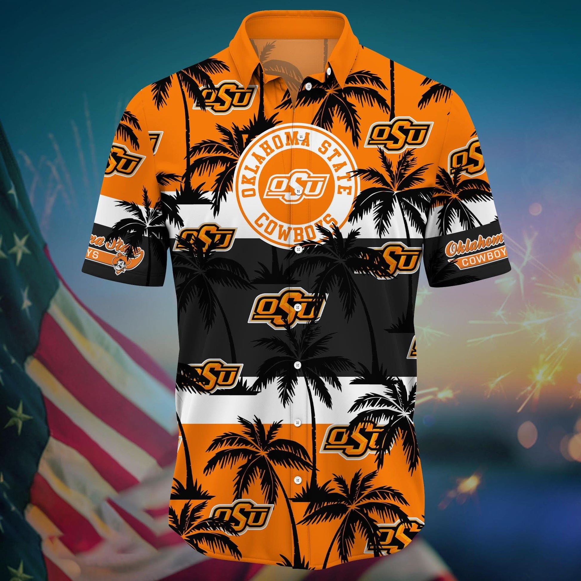 Oklahoma State Cowboys - Aloha Shirt Trending Summer - Gift For Fan