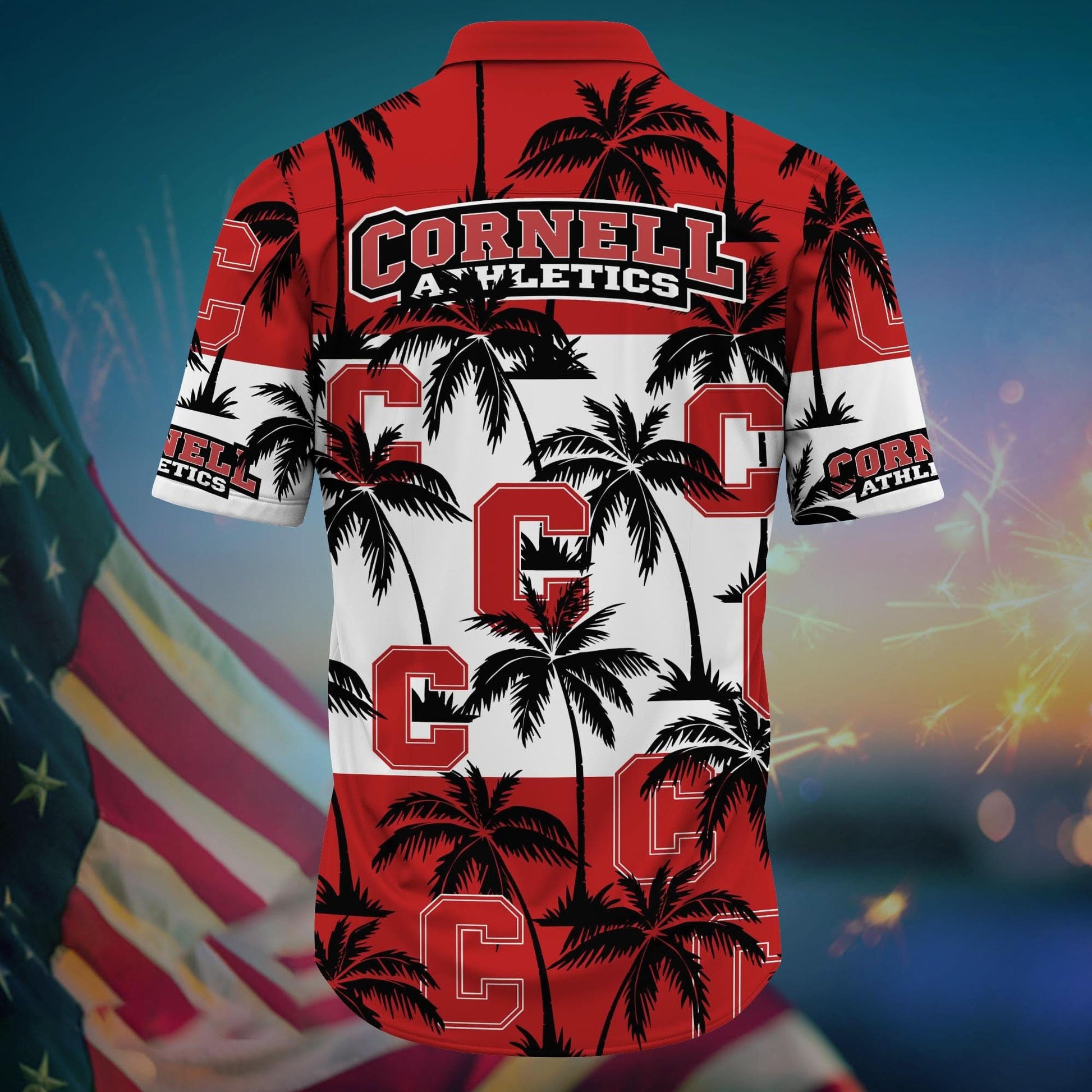 Cornell Big Red - Aloha Shirt Trending Summer - Gift For Fan