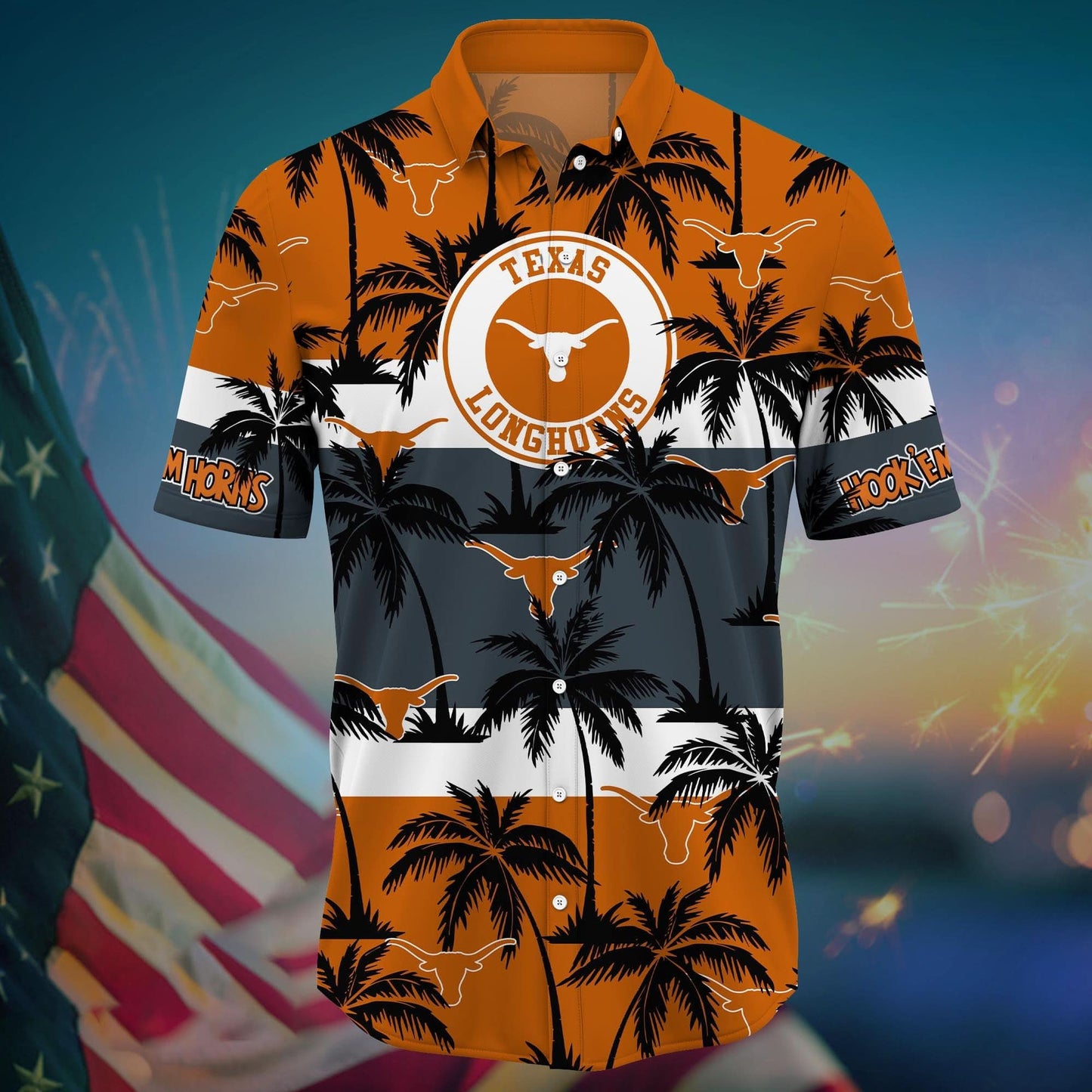 Texas Longhorns - Aloha Shirt Trending Summer - Gift For Fan