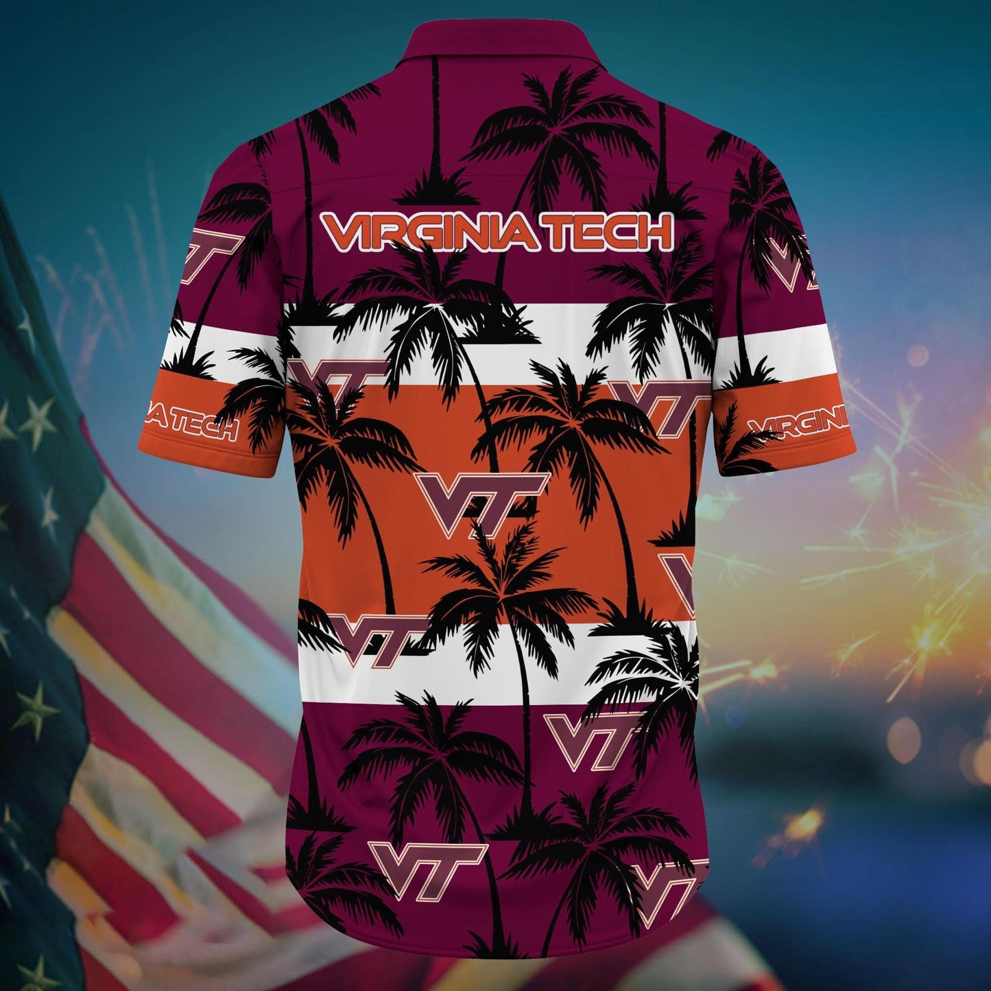 Virginia Tech Hokies - Aloha Shirt Trending Summer - Gift For Fan