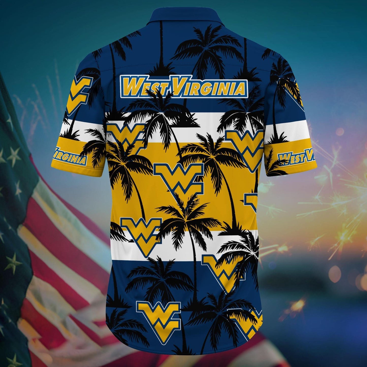 West Virginia Mountaineers - Aloha Shirt Trending Summer - Gift For Fan