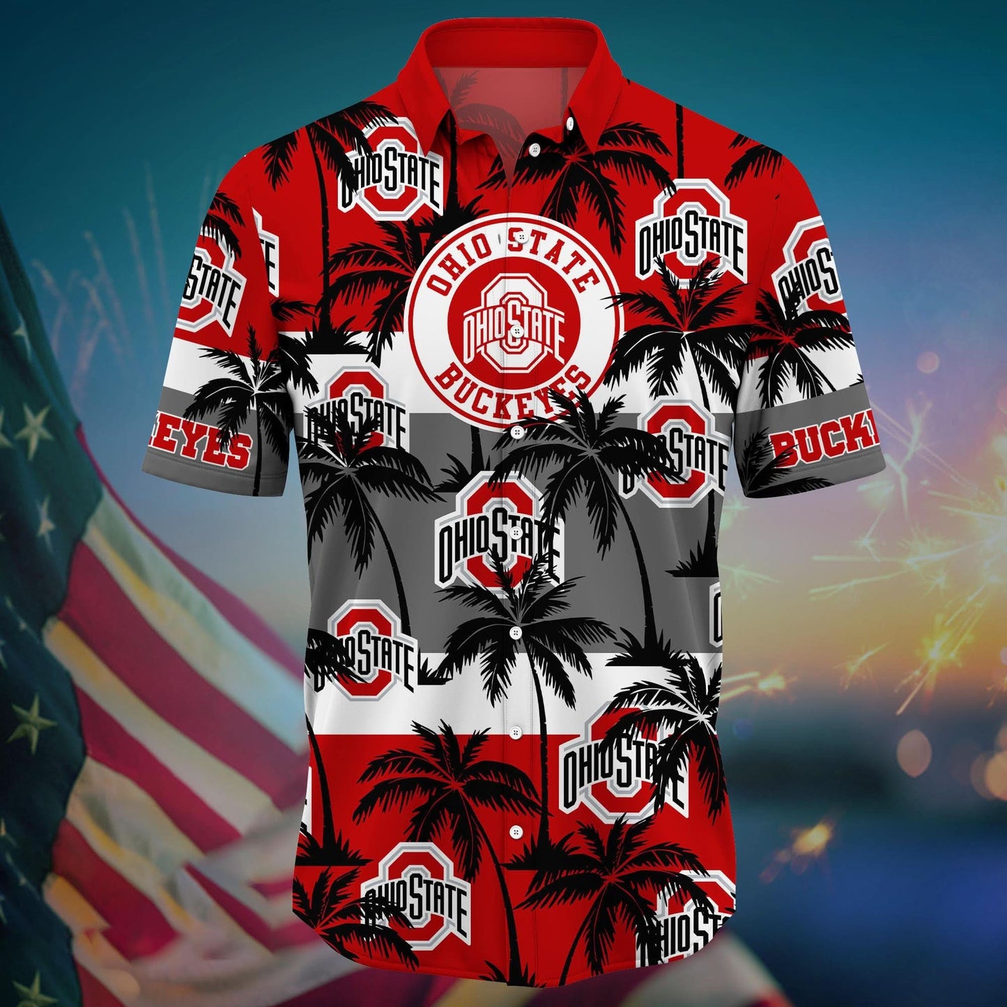 Ohio State Buckeyes - Aloha Shirt Trending Summer - Gift For Fan
