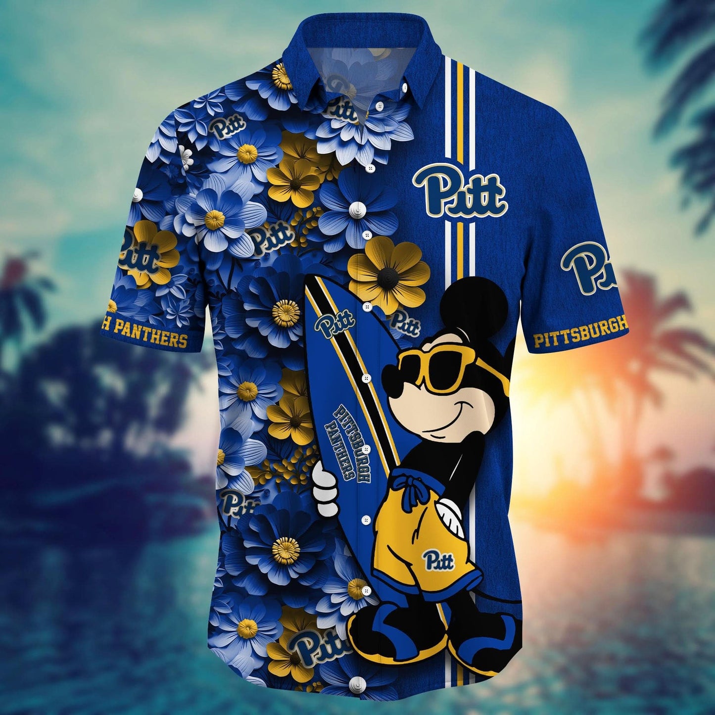 Pittsburgh Panthers - Hawaiian Shirt Trending Summer - Gift For Fan
