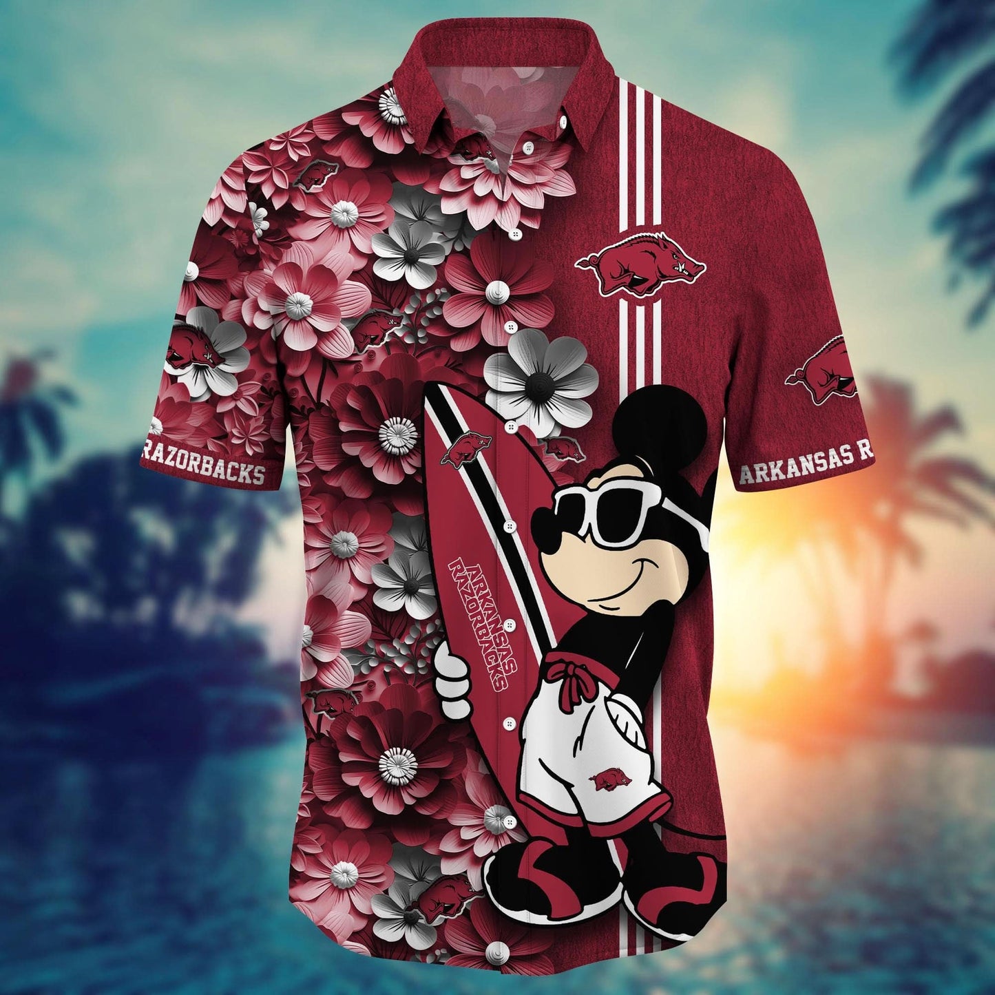 Arkansas Razorbacks - Hawaiian Shirt Trending Summer - Gift For Fan