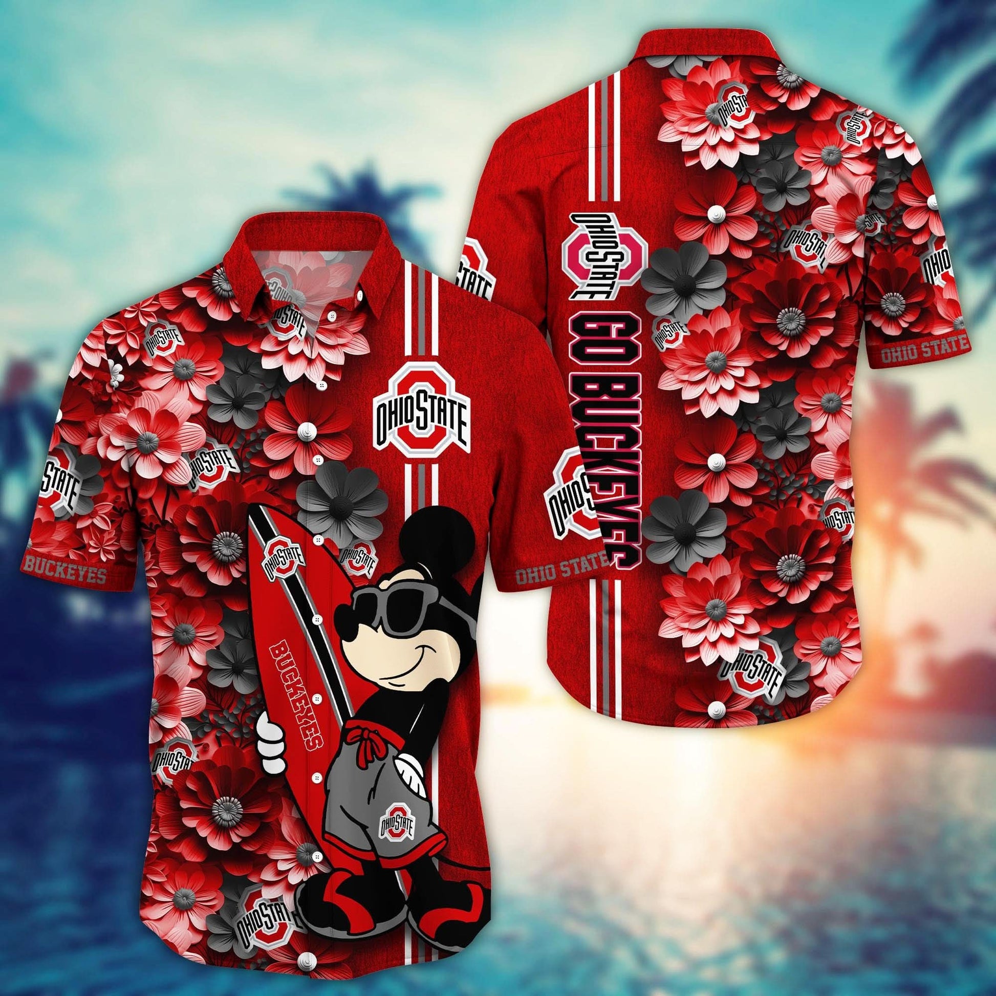 Ohio State Buckeyes - Hawaiian Shirt Trending Summer - Gift For Fan