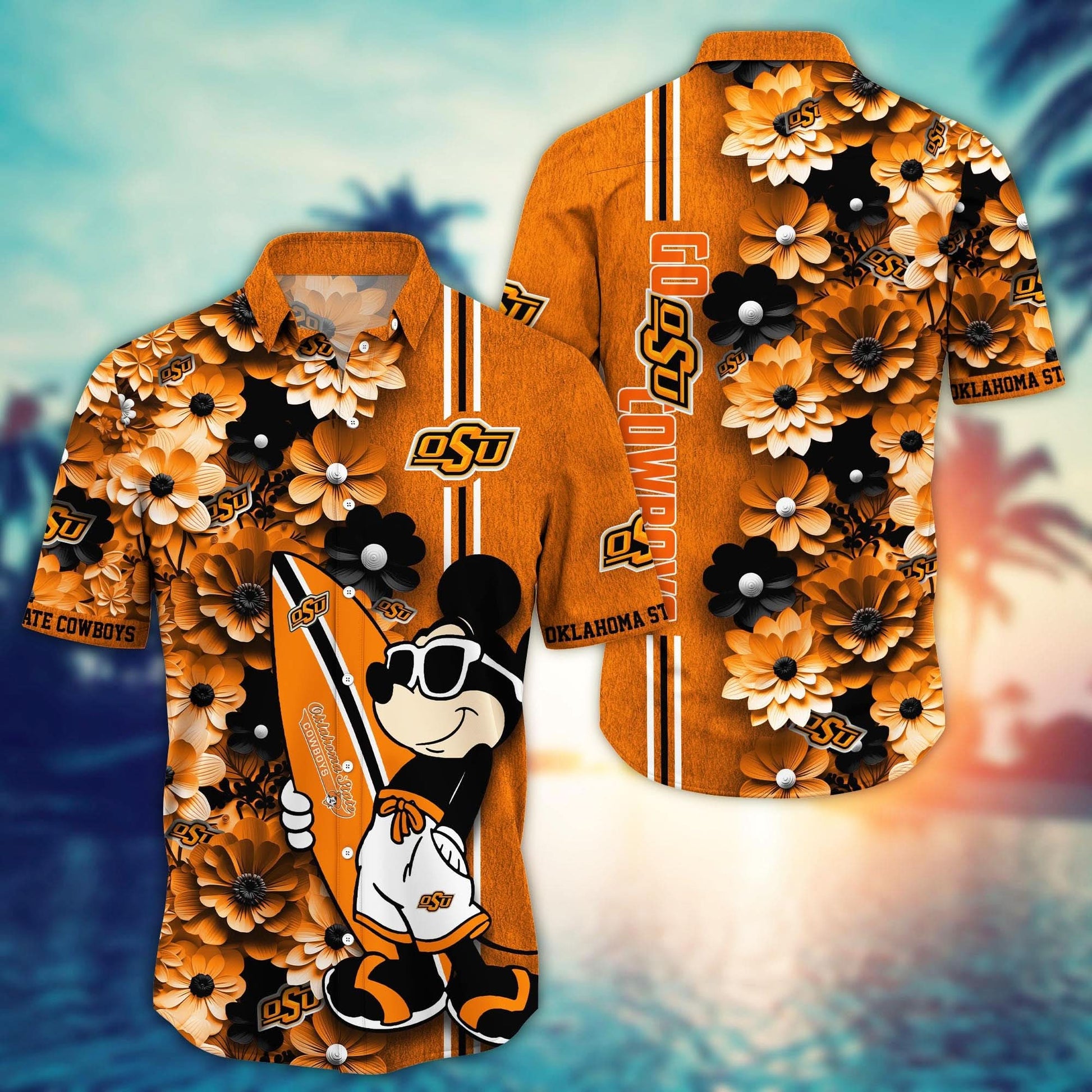Oklahoma State Cowboys - Hawaiian Shirt Trending Summer - Gift For Fan