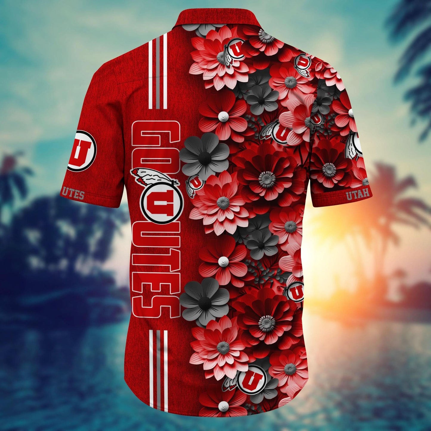 Utah Utes - Hawaiian Shirt Trending Summer - Gift For Fan