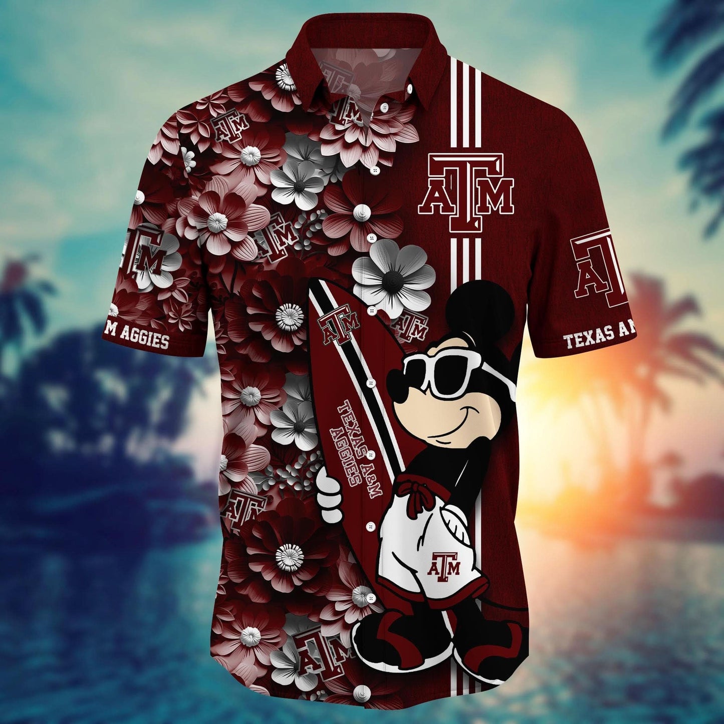 Texas A&M Aggies - Hawaiian Shirt Trending Summer - Gift For Fan
