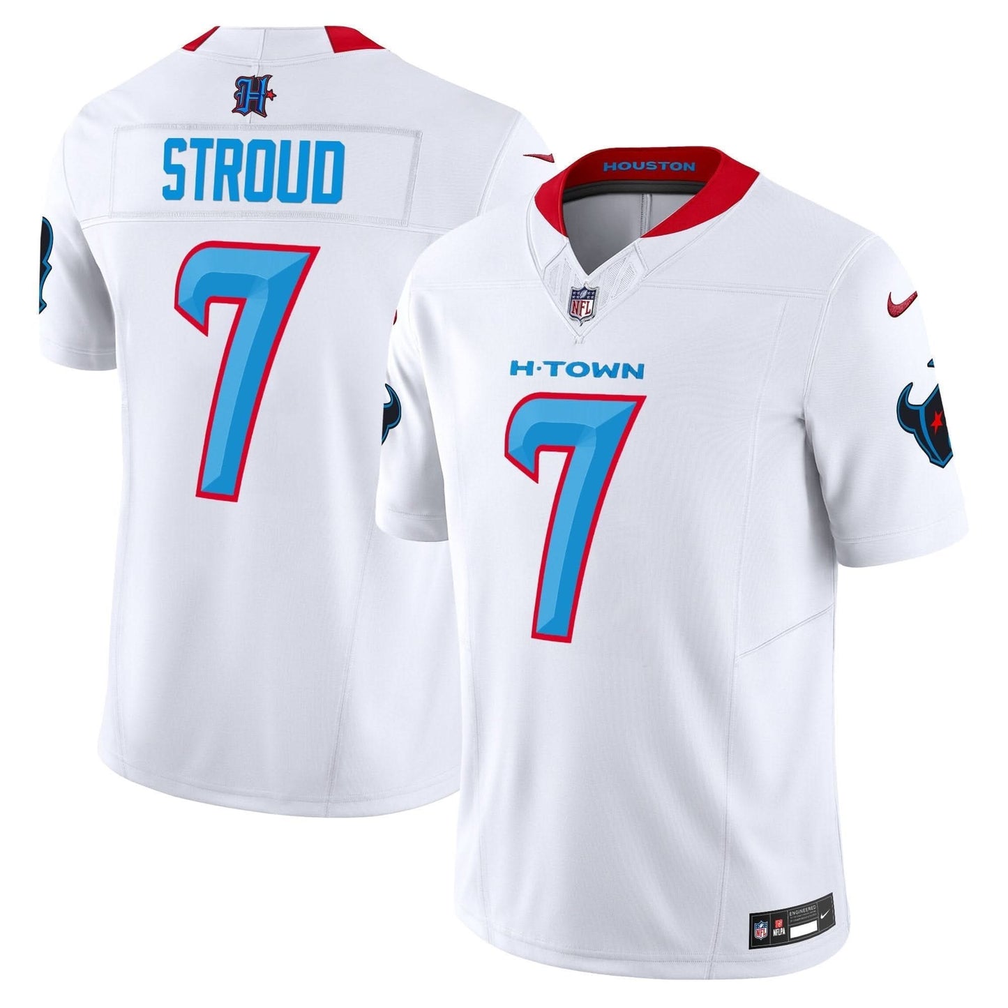 Houston Texans 2024 Vapor Limited Jersey V2 - All Stitched