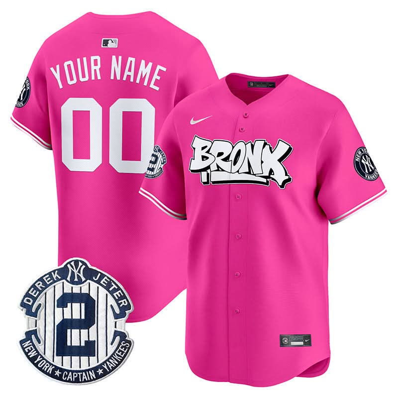 New York Yankees The Bronx Graffiti Vapor Premier Limited Custom Jersey V3 - All Stitched