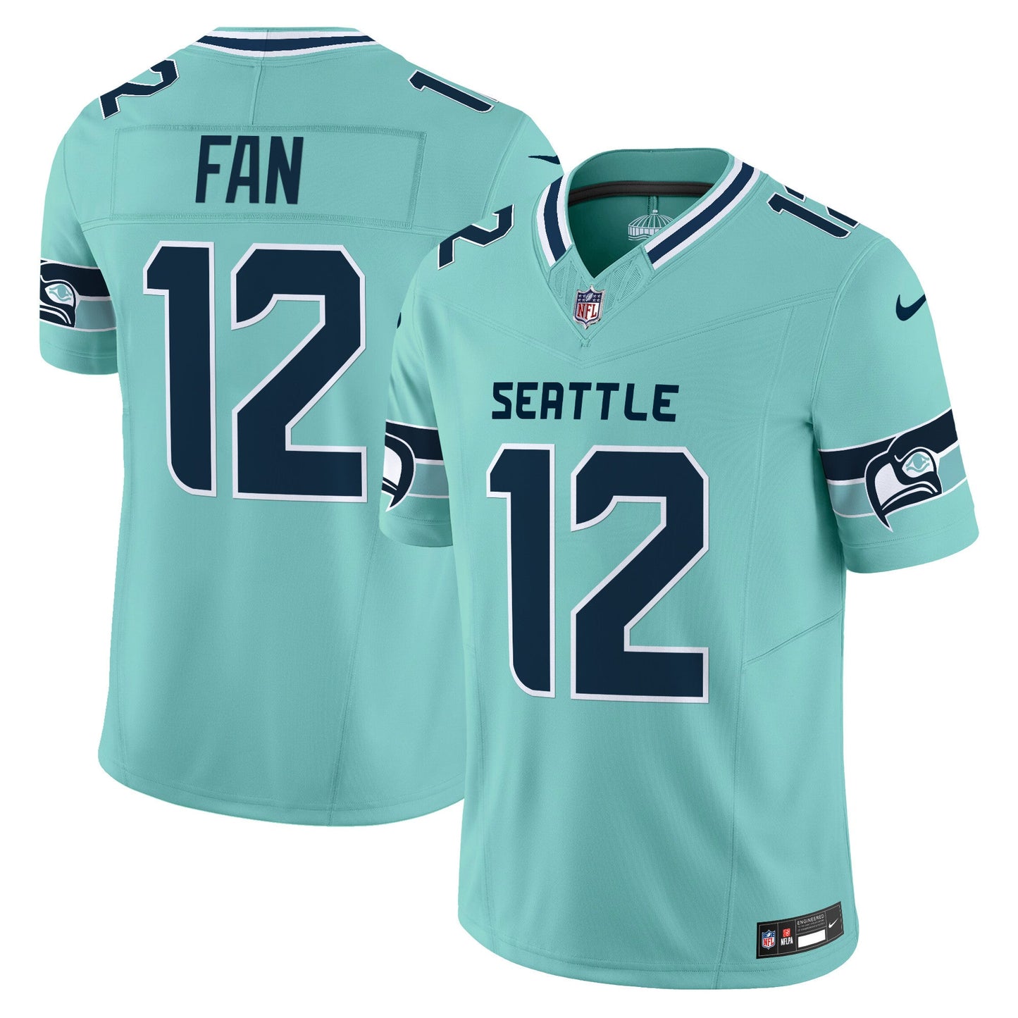 Seahawks Seattle City Vapor Limited Jersey V1 - All Stitched