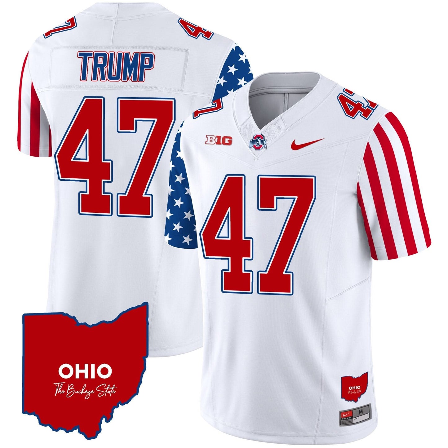 Men's Ohio State Buckeyes American Style Vapor Limited Jersey - All Stitched