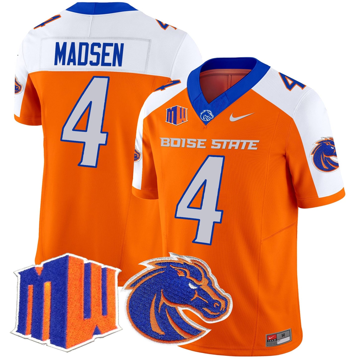 Men's Boise State Broncos 2025 Vapor Limited Jersey - All Stitched