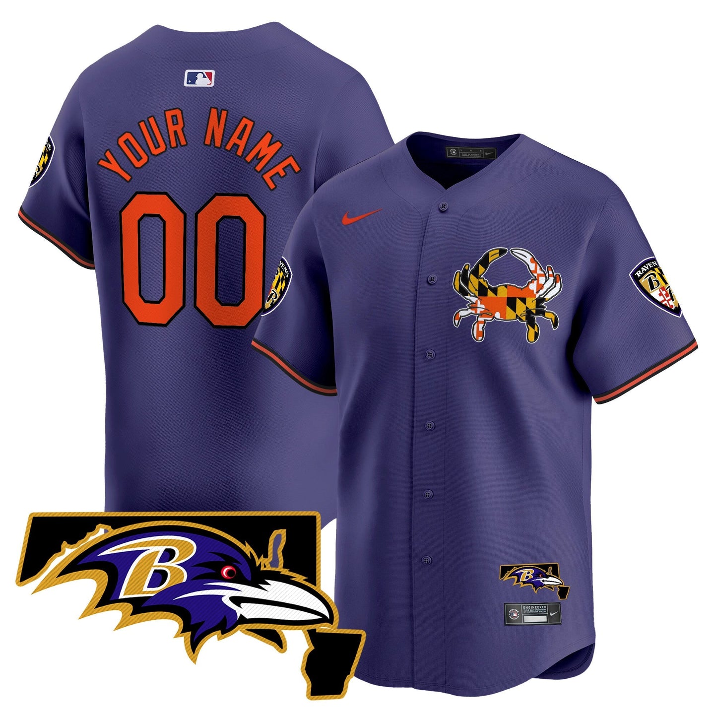 BAL 2024 Vapor Premier Baseball Custom Jersey - All Stitched