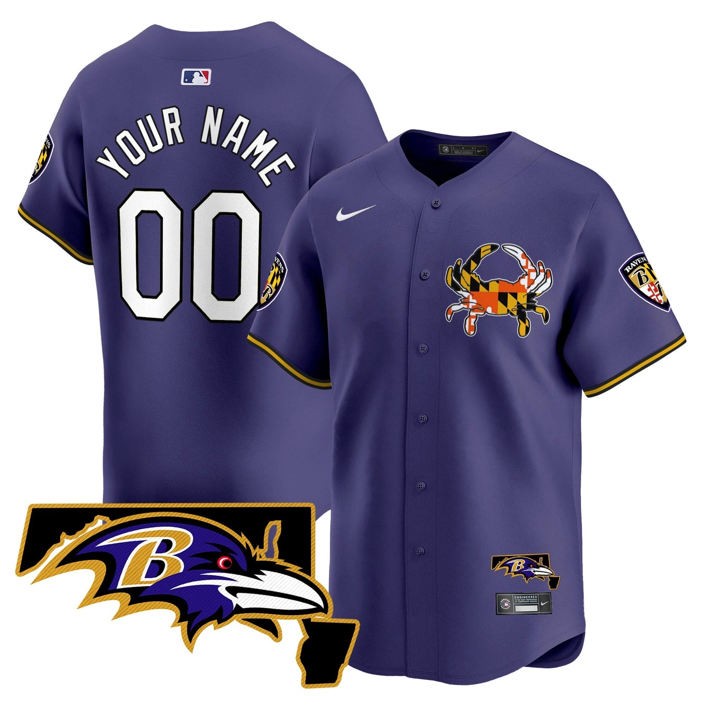 BAL 2024 Vapor Premier Baseball Custom Jersey V2 - All Stitched