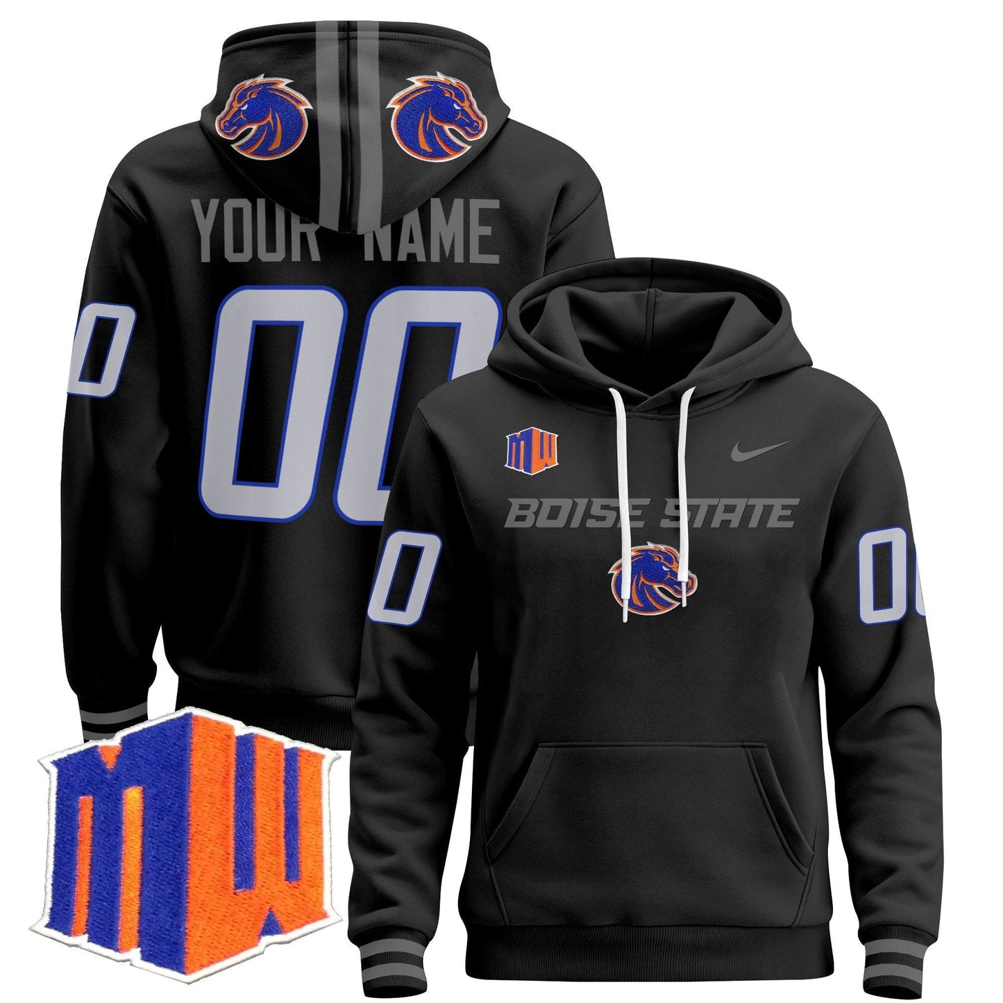 BSU 2024 Custom Pullover Hoodie V3