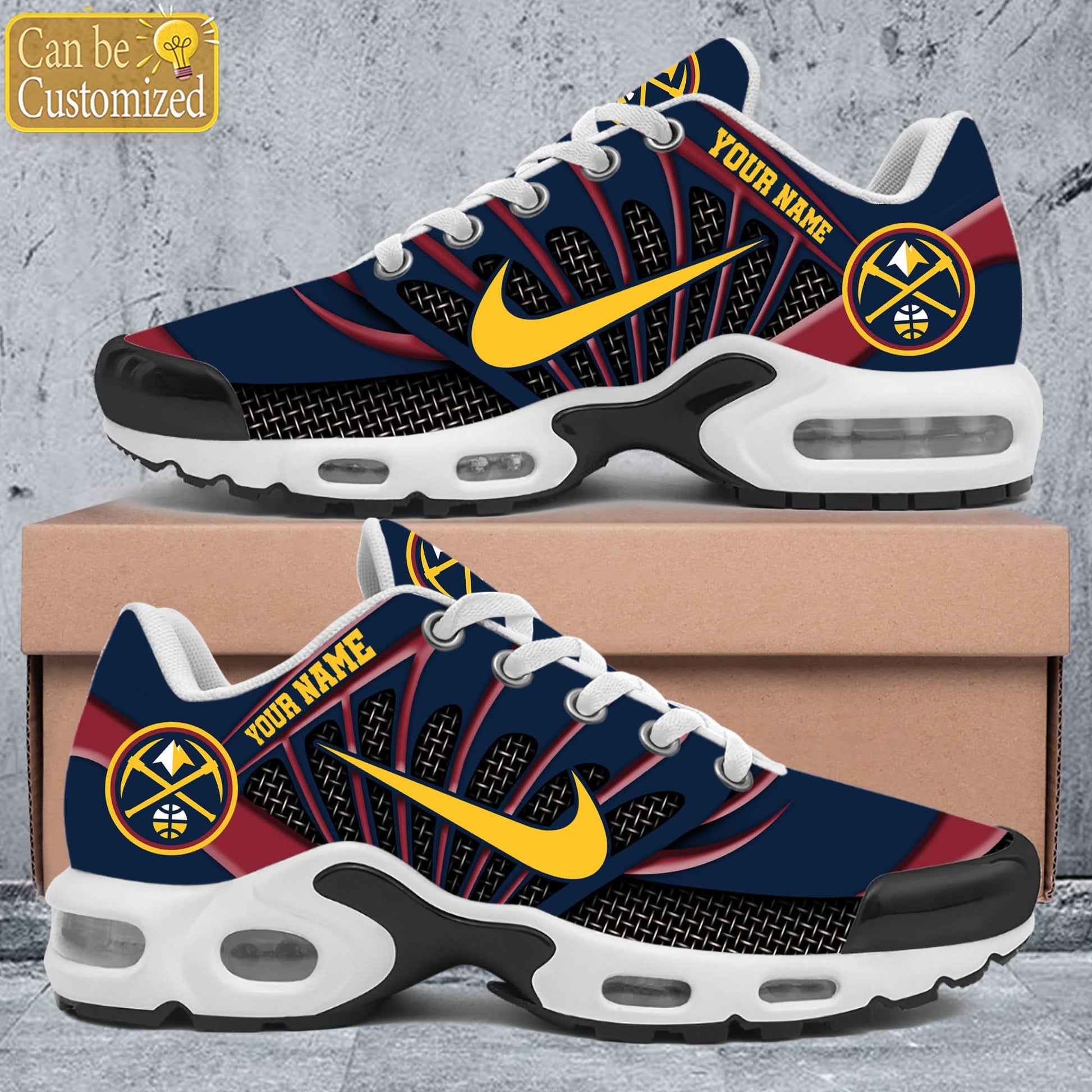 Denver Nuggets Premium A951 Shoes Personalized