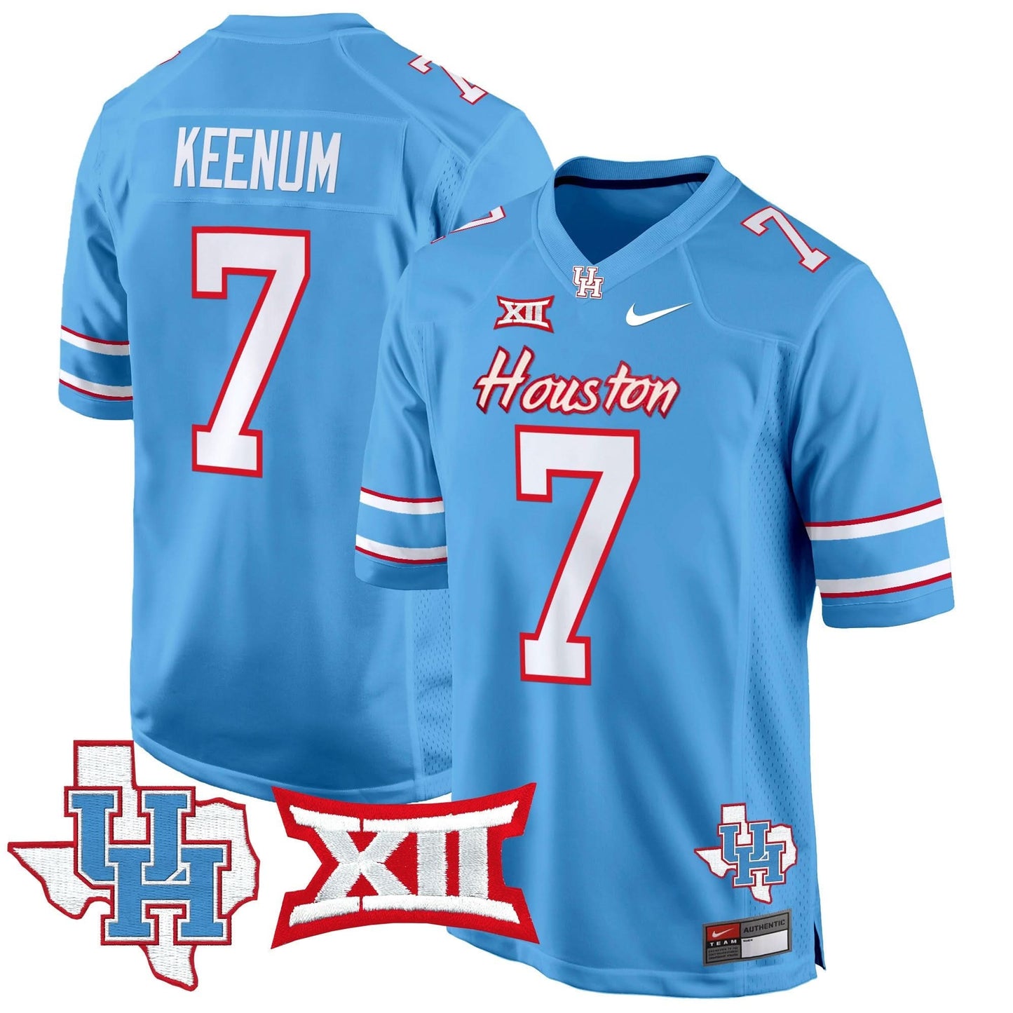 Houston Cougars 2024 Game Jersey - All Stitched