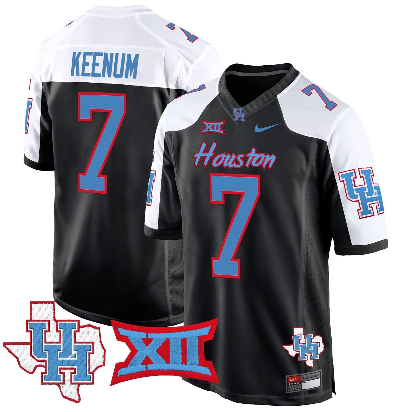 Houston Cougars 2024 Game Jersey - All Stitched