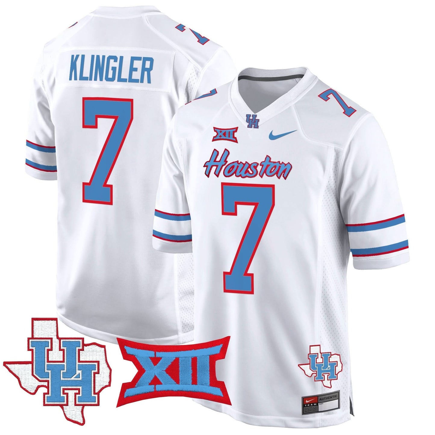 Houston Cougars 2024 Game Jersey - All Stitched