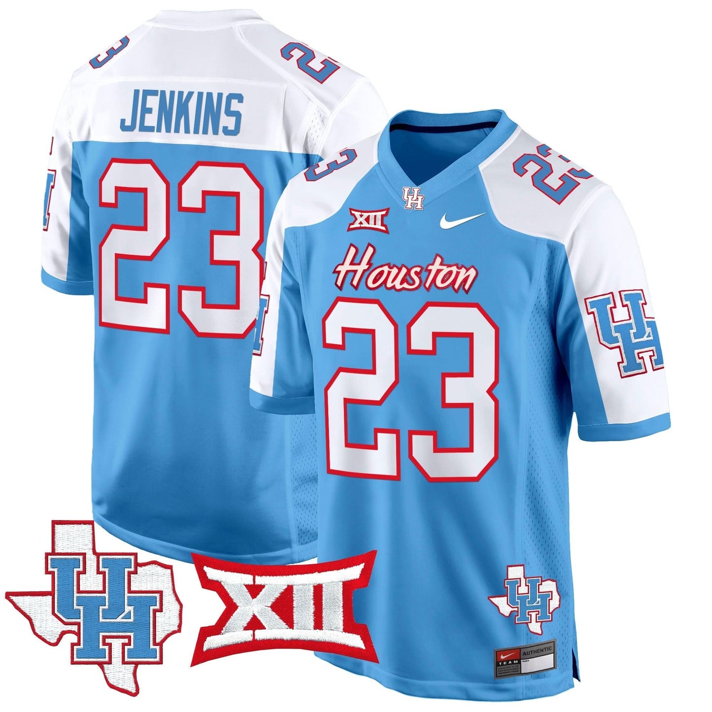 Houston Cougars 2024 Game Jersey - All Stitched