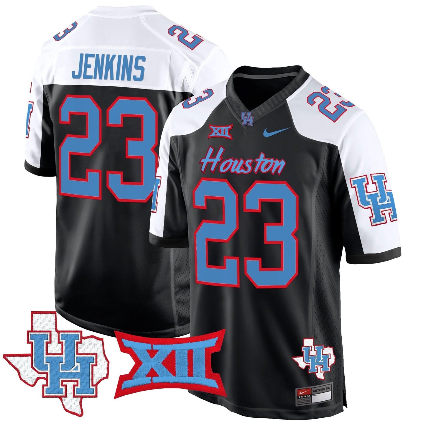 Houston Cougars 2024 Game Jersey - All Stitched