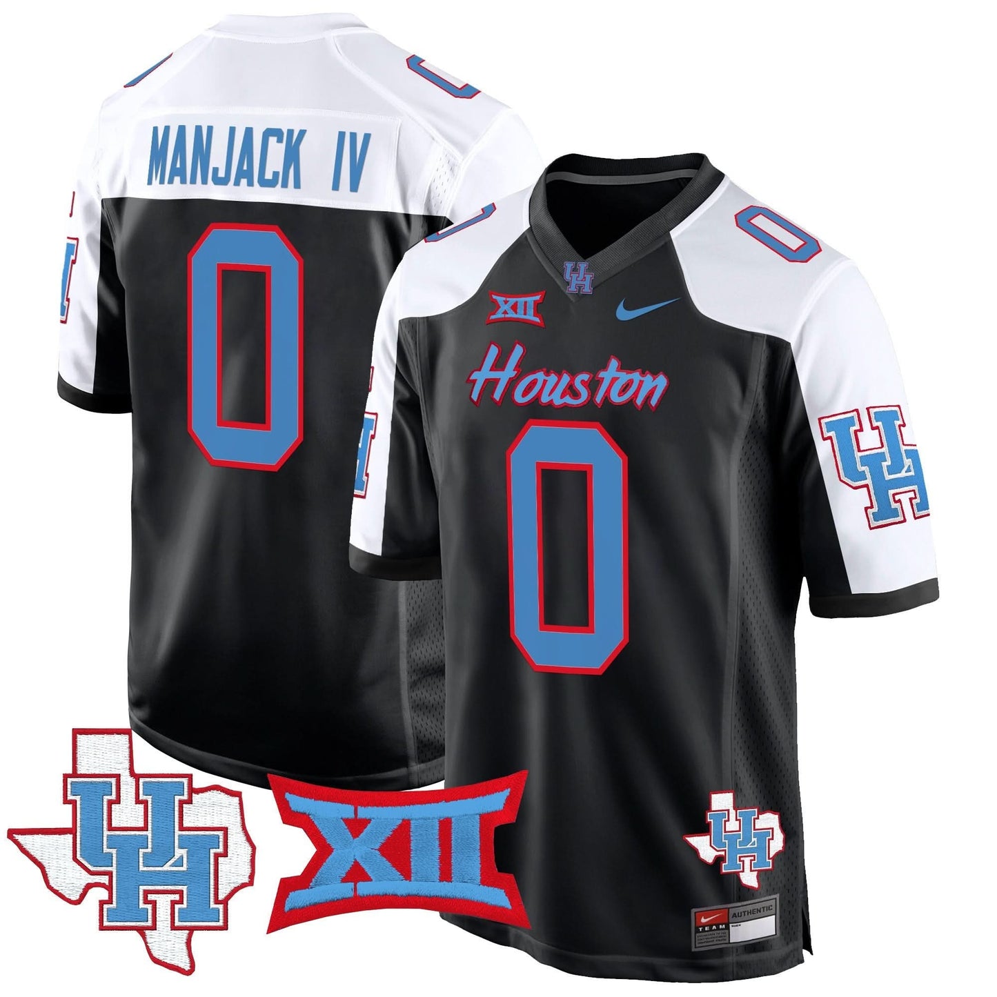 Houston Cougars 2024 Game Jersey - All Stitched
