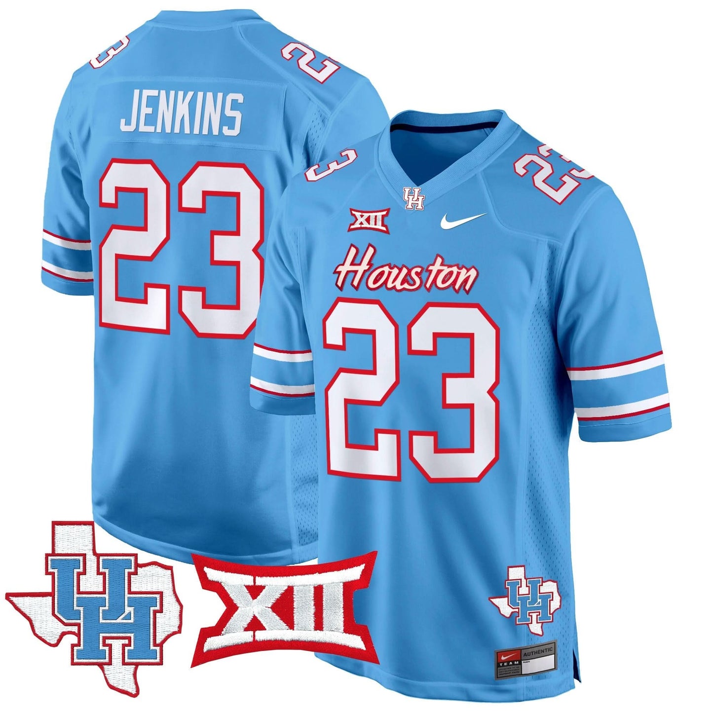 Houston Cougars 2024 Game Jersey - All Stitched