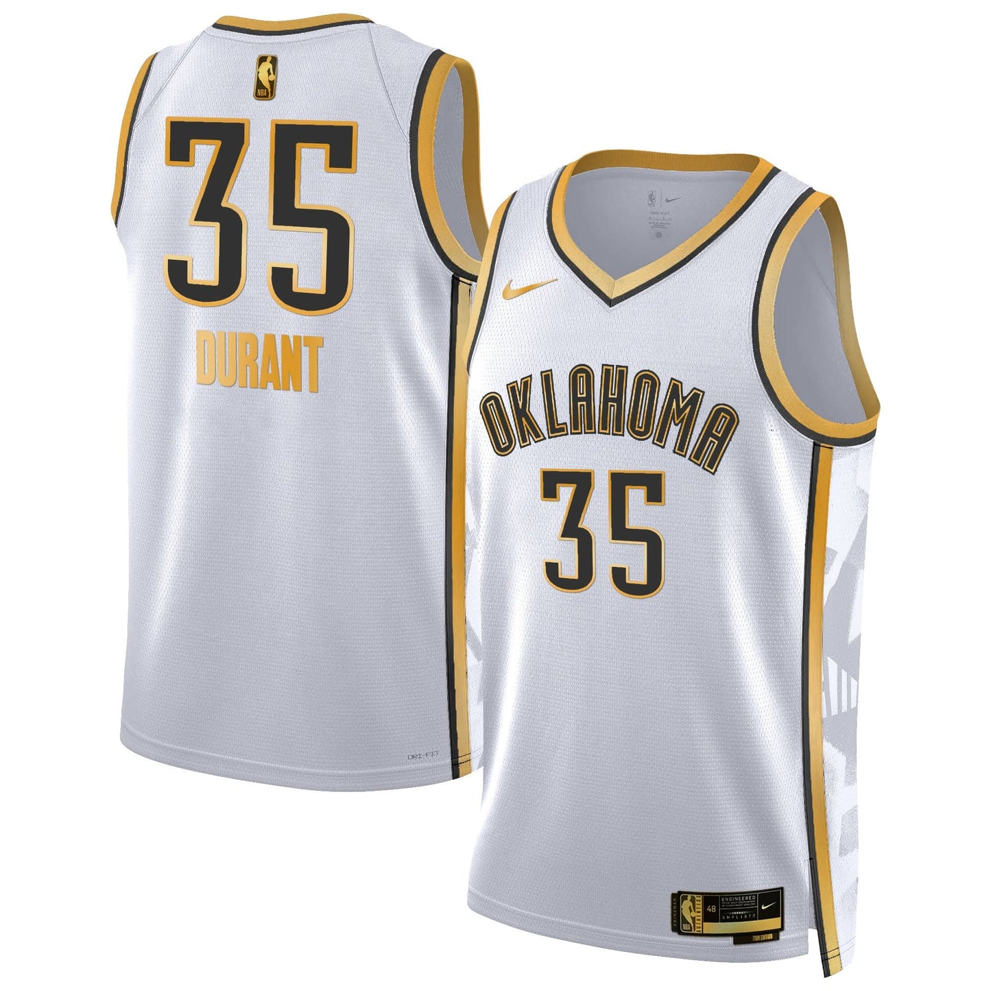 Men's Oklahoma City Thunder 2024/25 City Edition Swingman Jersey - All Stitched