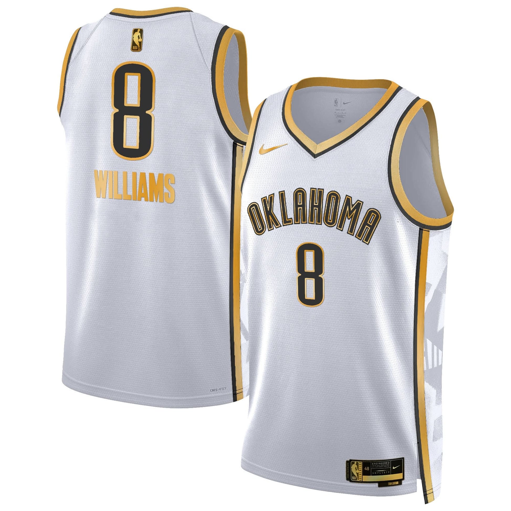 Men's Oklahoma City Thunder 2024/25 City Edition Swingman Jersey - All Stitched