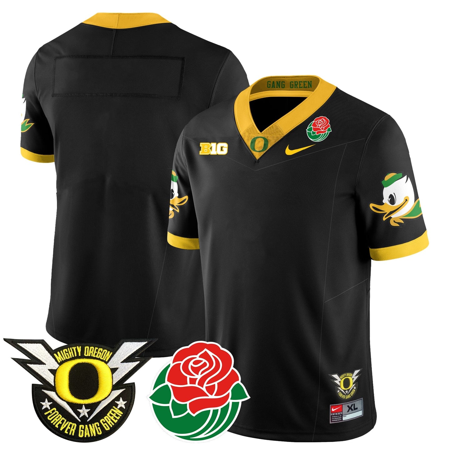 ORE 2024 Rose Bowl Jersey N1 - All Stitched