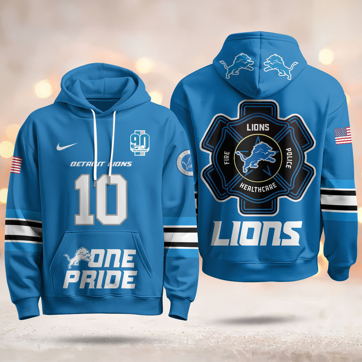 Custom DET 2024 Pullover Hoodie