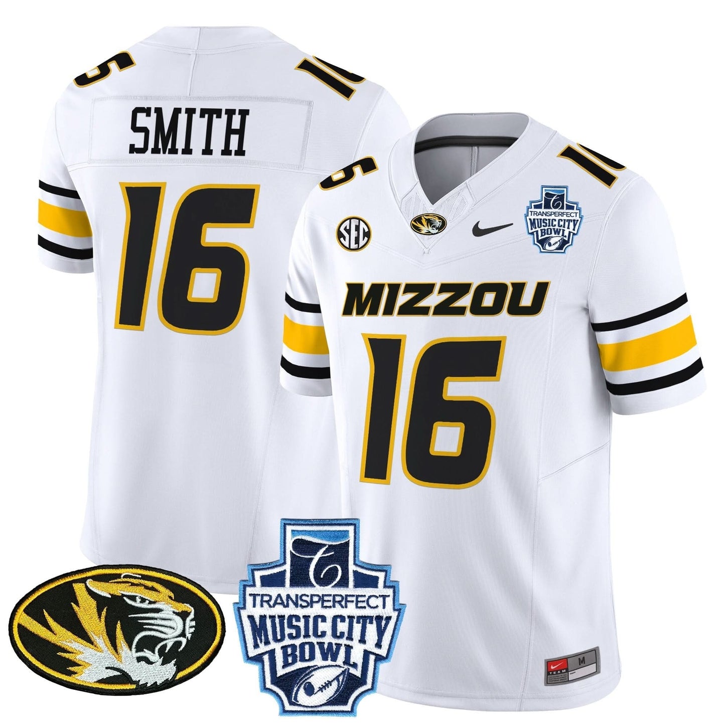 Missouri Tigers 2024 Music City Bowl Vapor Limited Jersey - All Stitched