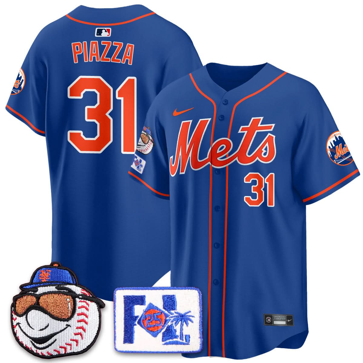 Men's New York Mets 2025 Spring Training Jersey - All Stitched