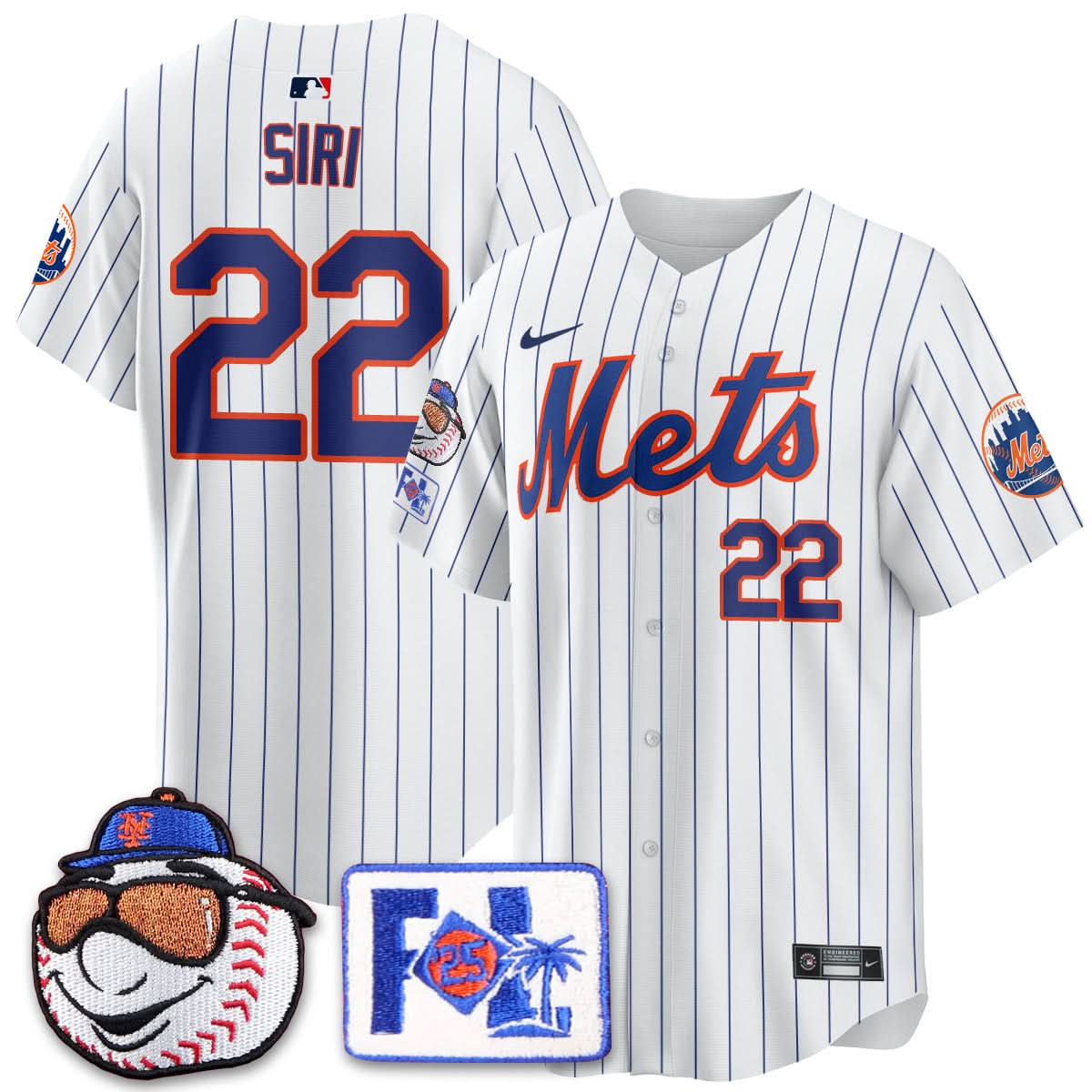 Men's New York Mets 2025 Spring Training Jersey - All Stitched