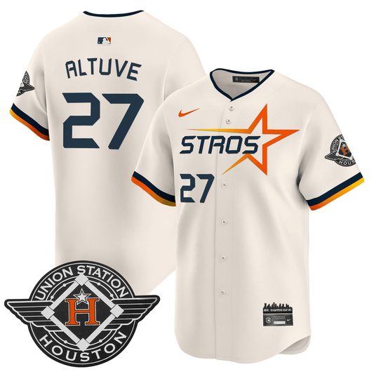 Houston Astros 2025 City Connect Vapor Premier Limited Jersey - All Stitched