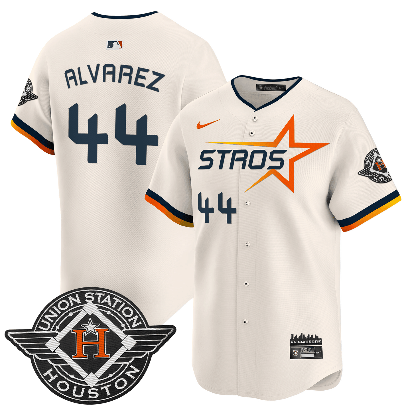 Houston Astros 2025 City Connect Vapor Premier Limited Jersey - All Stitched