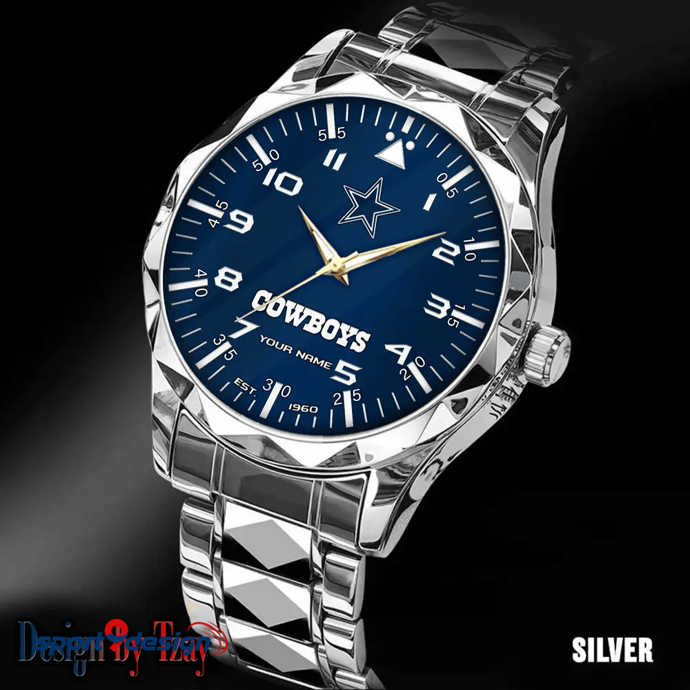 Dallas Cowboys Luxury Diamond Men Watch Trending 2025