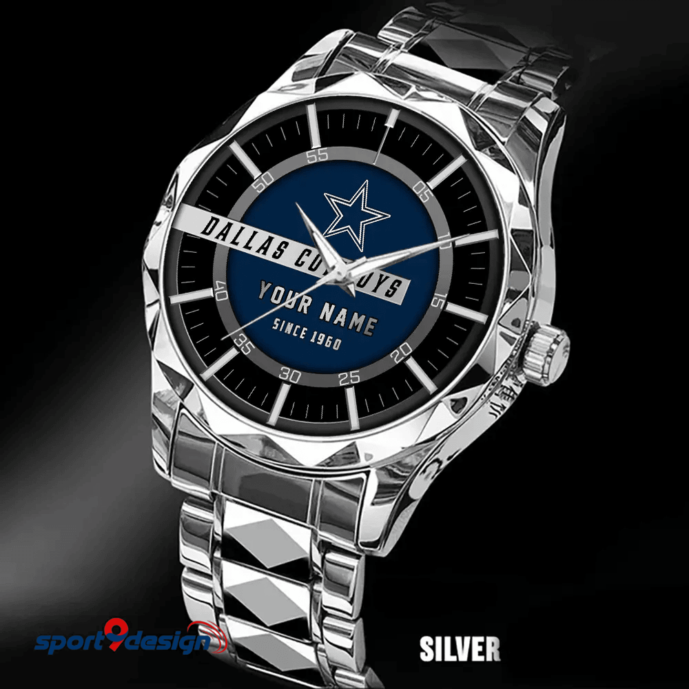 Dallas Cowboys Luxury Diamond Men Watch Trending 2025