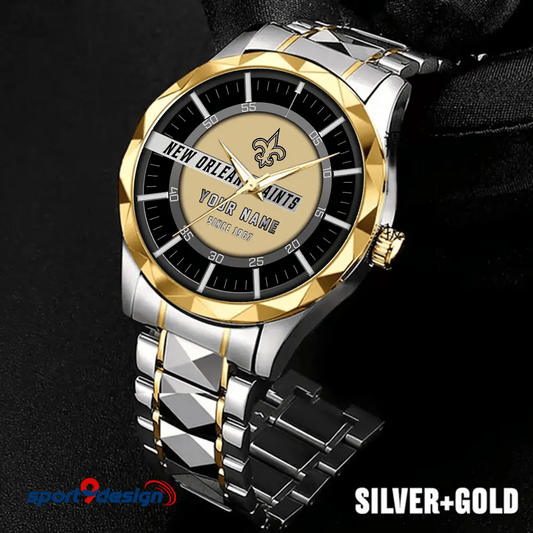 New Orleans Saints Luxury Diamond Men Watch Trending 2025