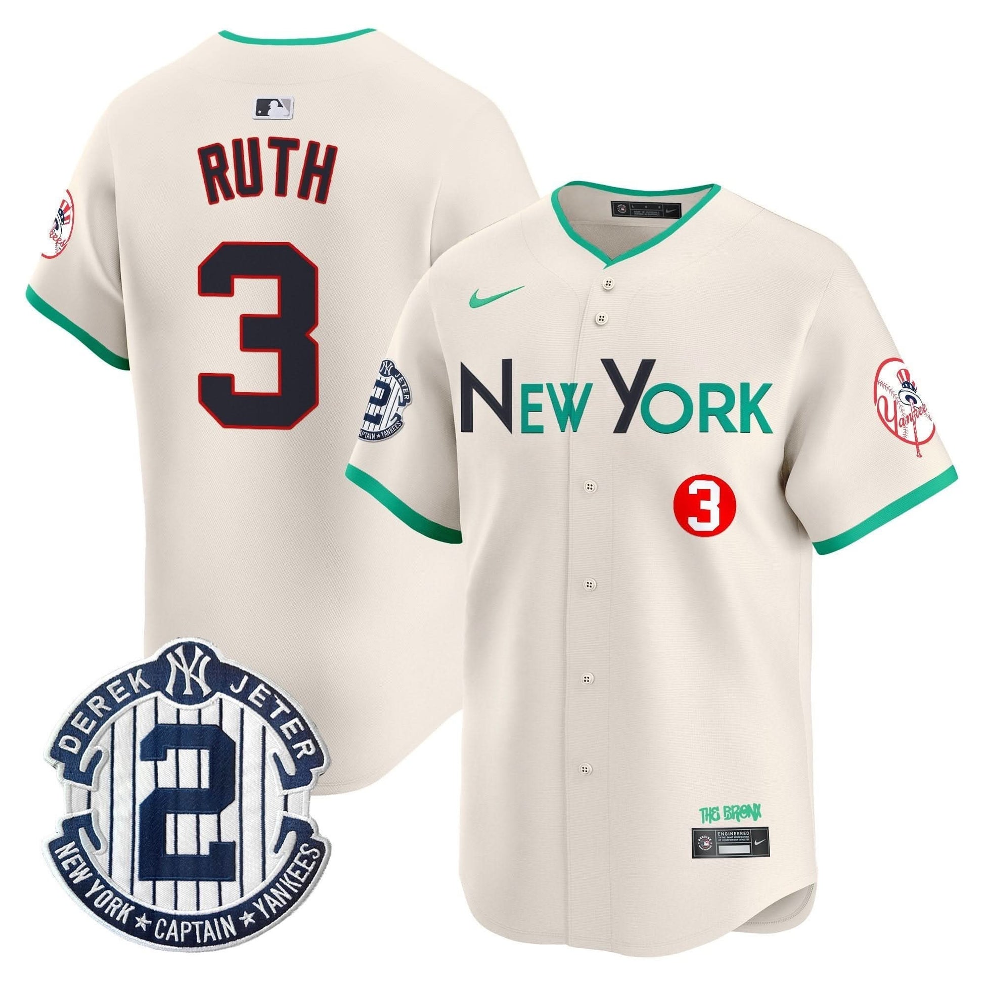 Men's New York Yankees City Connect Vapor Premier Limited Jersey - All Stitched