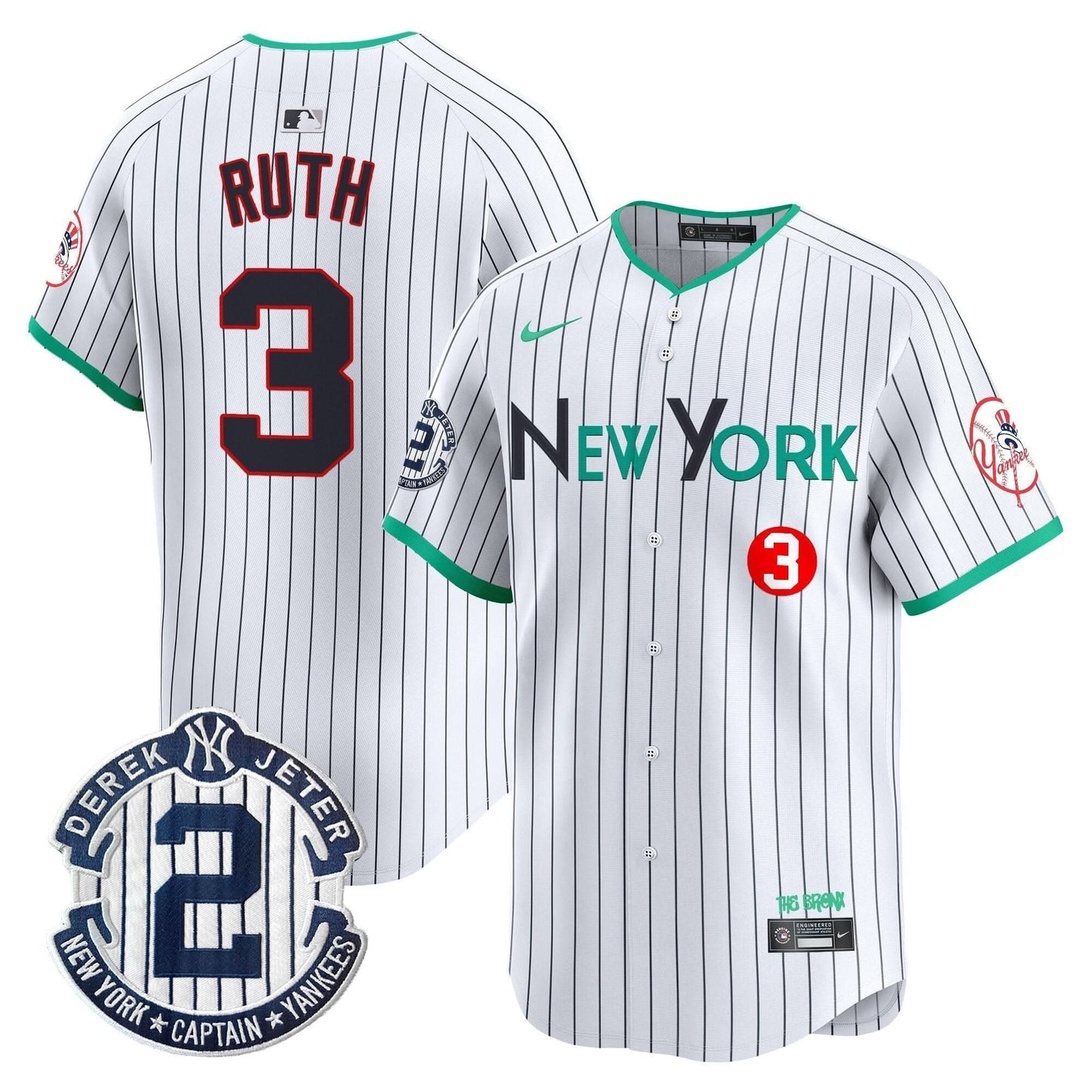 Men's New York Yankees City Connect Vapor Premier Limited Jersey - All Stitched